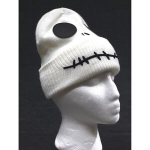 Nightmare Before Christmas Jack Skellington Beanie Hat Winter Knit Cap